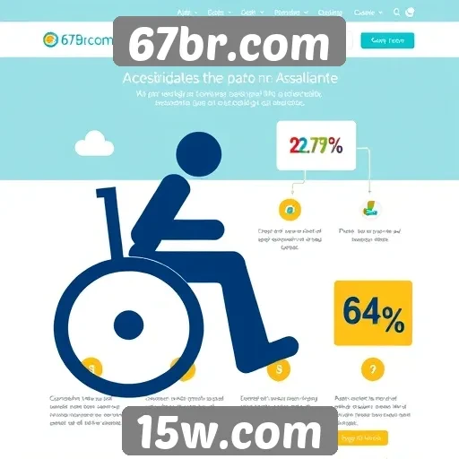 Acessibilidade no site 67br com novas funcionalidades